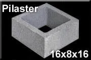 pilaster8x16x16